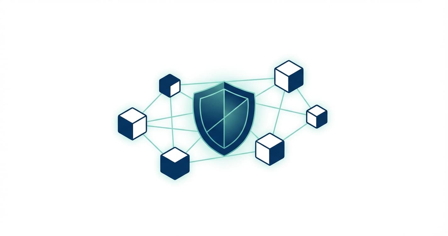 Cybersecurity concept illustratie