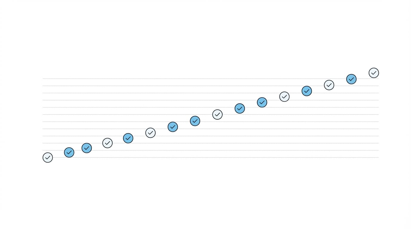 Minimalistische tech illustratie